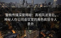 蜜桃传媒深度揭秘：真相风波背后，神秘人在公司会议室的角色疯狂令人意外